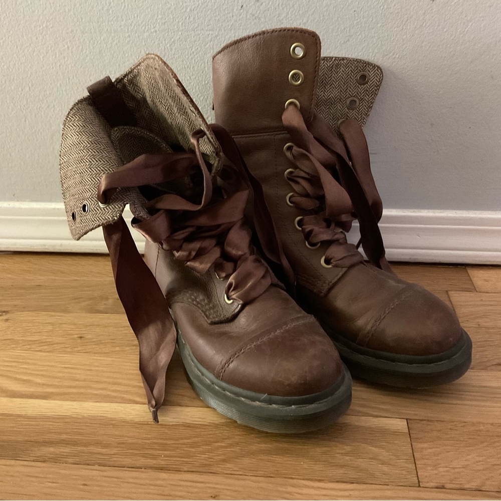 Doc Martens Brown Lace up Boots